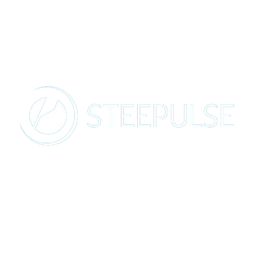 Logo steepulse blanc